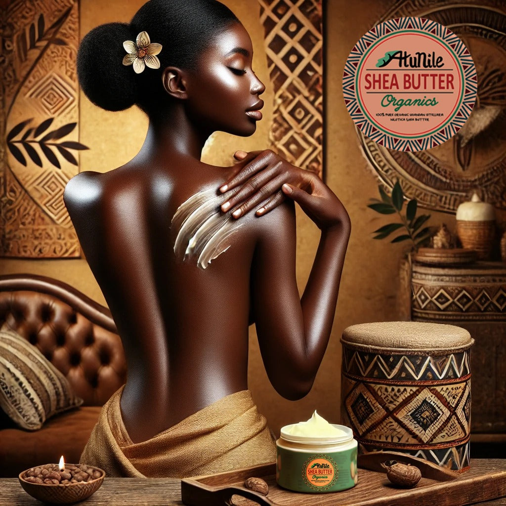 100% Unrefined Pure Organic Shea Butter from Uganda